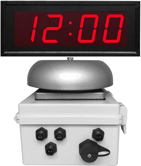 K-M2-C IP Break Bell & LED Clock System Bell Timer Controller App