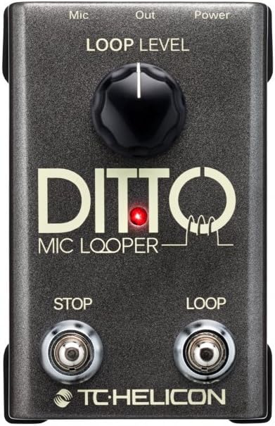 TC HELICON DITTO MIC LOOPER for Vocal/Microphone