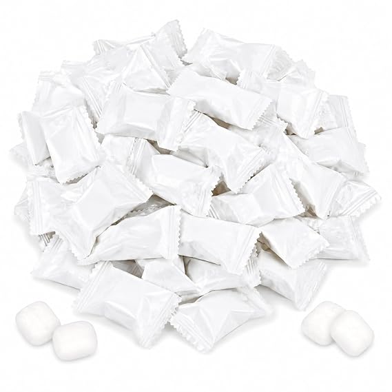 White Wrapper Buttermints Individually Wrapped Cream Mints