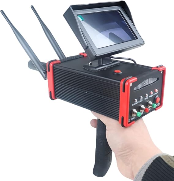 Professional Gold Detector, Metal Detector, 16 Meter Depth Long Distance/100 Meter Range, With Screen, For Gold, Silver, Copper, Precious Stones