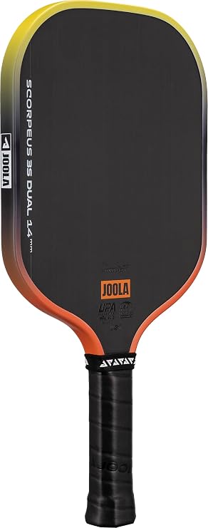 JOOLA 3S ピックルボールパドル – 未加工のカーボンファイバー表面 – ベンジョンズペルセウス、ハイペリオン、スコーペウス、マグナスの形状 – 細長いワイドボディ&エアロカーブデザイン – 14mm/16mmパドル – UPA-A認定