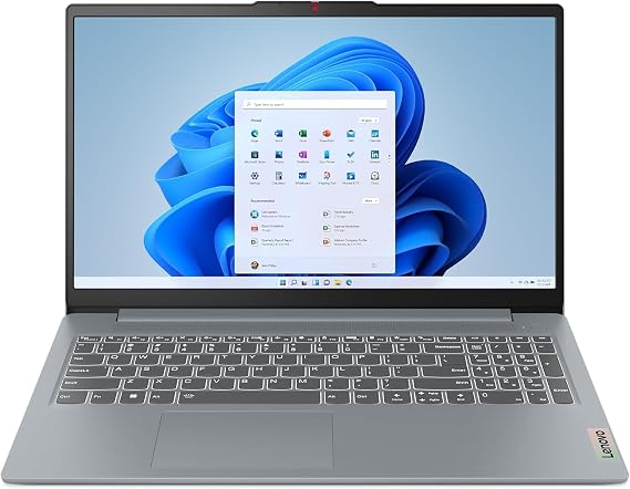 Lenovo IdeaPad Slim 3 Laptop 2025 15.6 FHD 1920 x 1080 Touchscreen, AMD Ryzen 7 5825U, 8-core, AMD Radeon Graphics, 16GB DDR4, 512GB SSD, Wi-Fi 6, Bluetooth 5.2, 720p HD Camera, Windows 11 Home