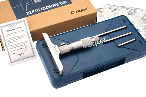 Dasqua 4612-5115 0-3" Depth Micrometer
