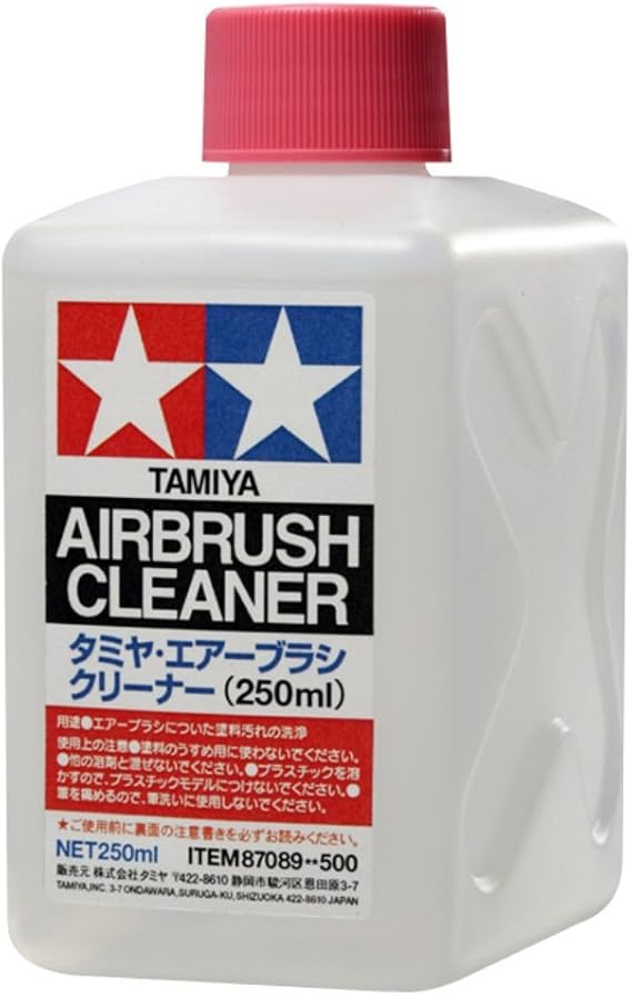 TAMIYA 250ml Airbrush Cleaner TAM87089 Plastics Paint Acrylic