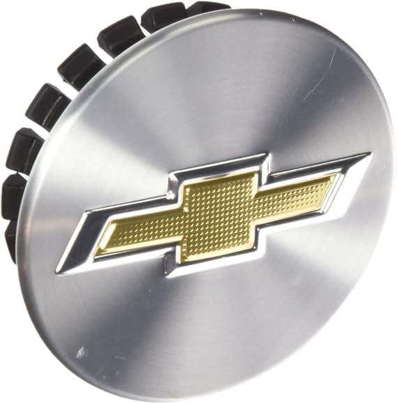GM 19299317 Center Cap Chevrolet Impala Brushed Aluminum W/Chevrolet Bowtie