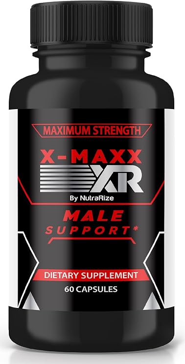 XMaxx XR, All Natural Dietary Supplement, Advanced Formula for Overall Wellness and Peak Performance, X Maxx XR Maximum Strength Male Support Pills, XmaR Official Reviews (60 Capsules)