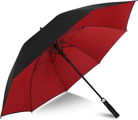 ZOMAKE Golf Umbrella, Large Oversize Windproof Heavy Duty Umbrellas for Rain, Extra Large 62/68/72 INCH XL Sports Umbrella for Soccer Baseball Games, 2 Person Family Outdoor Use
