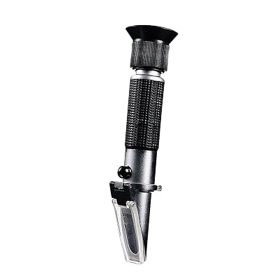 Ade Advanced Optics aaosal Professional Automatic Temperature Compensation Sea Water Salinity Refractometer for Aquarium, Hydrometer, 0-100 ppt and 1.000-1.070 Salinity S.G.