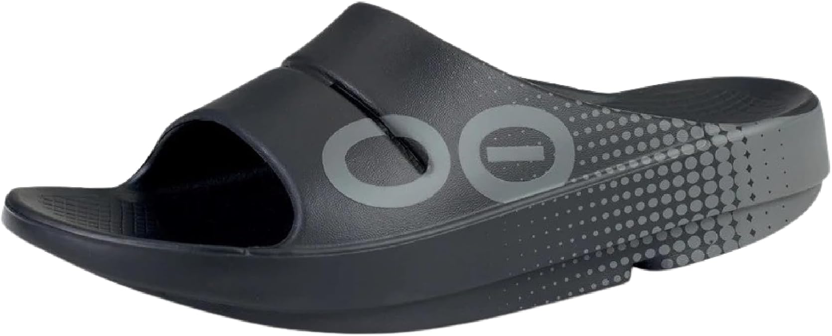 OOFOS Unisex OOahh Sport Slide Matrix Black 5 Medium