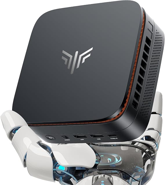 KAMRUI Pinova P1 Mini PC Win -11 Pro, AMD Ryzen R2544 Mini Computers (Beat 10110U/4300U/3500U, up to 3.7GHz), 16GB RAM 256GB SSD Micro Desktop PC, Triple 4K, Type-C, WiFi, BT for Business Home Office