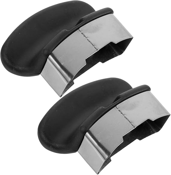 2 Pcs Bakelite Pot Handles Replacement for Pot and Steamer Black