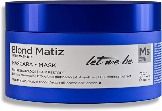 Let Me Be BTX Blond Matiz Ultra Mask 250g (8.45 oz)