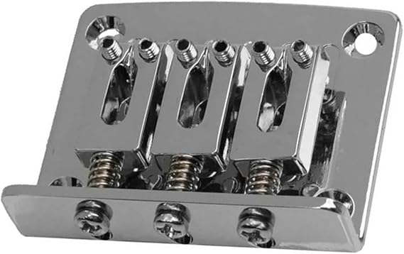 Adjustable A Set Three String Bridge Tail Plate Suitable for Electric Guitar Part Professional Guitar Bridge