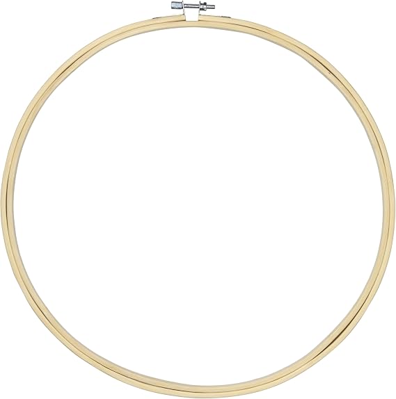 Cousin DIY 12 inch Craft Wood Embroidery Hoop