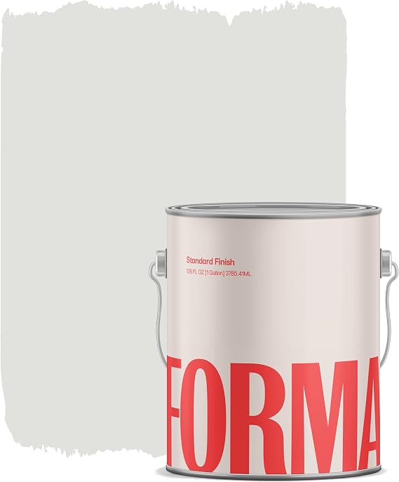 Forma Satin Paint and Primer 60021-1 1 Gallon Latex Paint Barely White