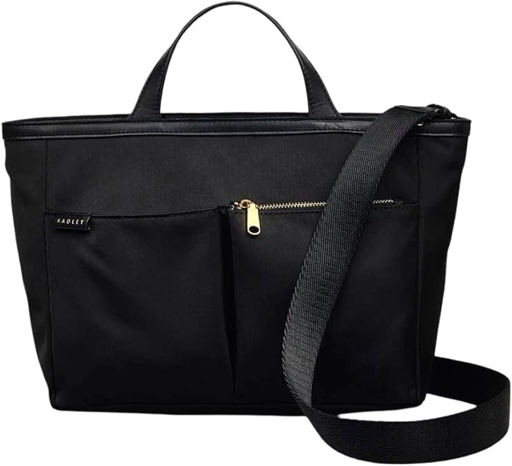 RADLEY London Montague Lane Medium Zip Top Nylon Satchel Crossbody Bag