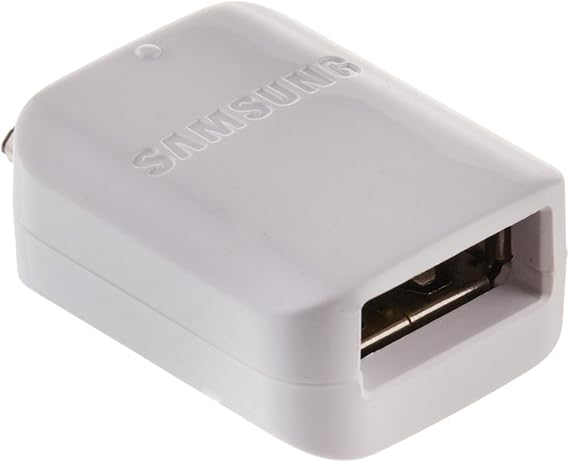 Original Samsung Micro to USB OTG Adapter - White