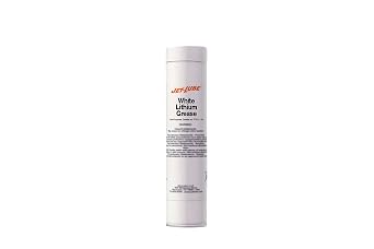 Jet-Lube White Lithium Grease - All-Purpose | Heavy Loads | Water-resistant | Pumpable | NLGI #2 | Contains PTFE | 14 oz.