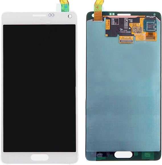 LCD Display Touch Screen Digitizer Assembly Replacement for Samsung Galaxy Note 4 N910 N910S N910C N910A N910V N910P N910R N910T withTools (White)