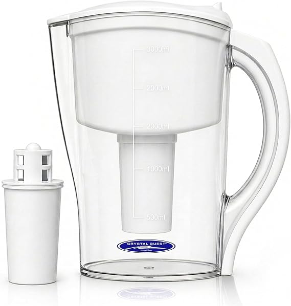 Crystal Quest Cqe-Pi-00600 Pitcher Water Filter System