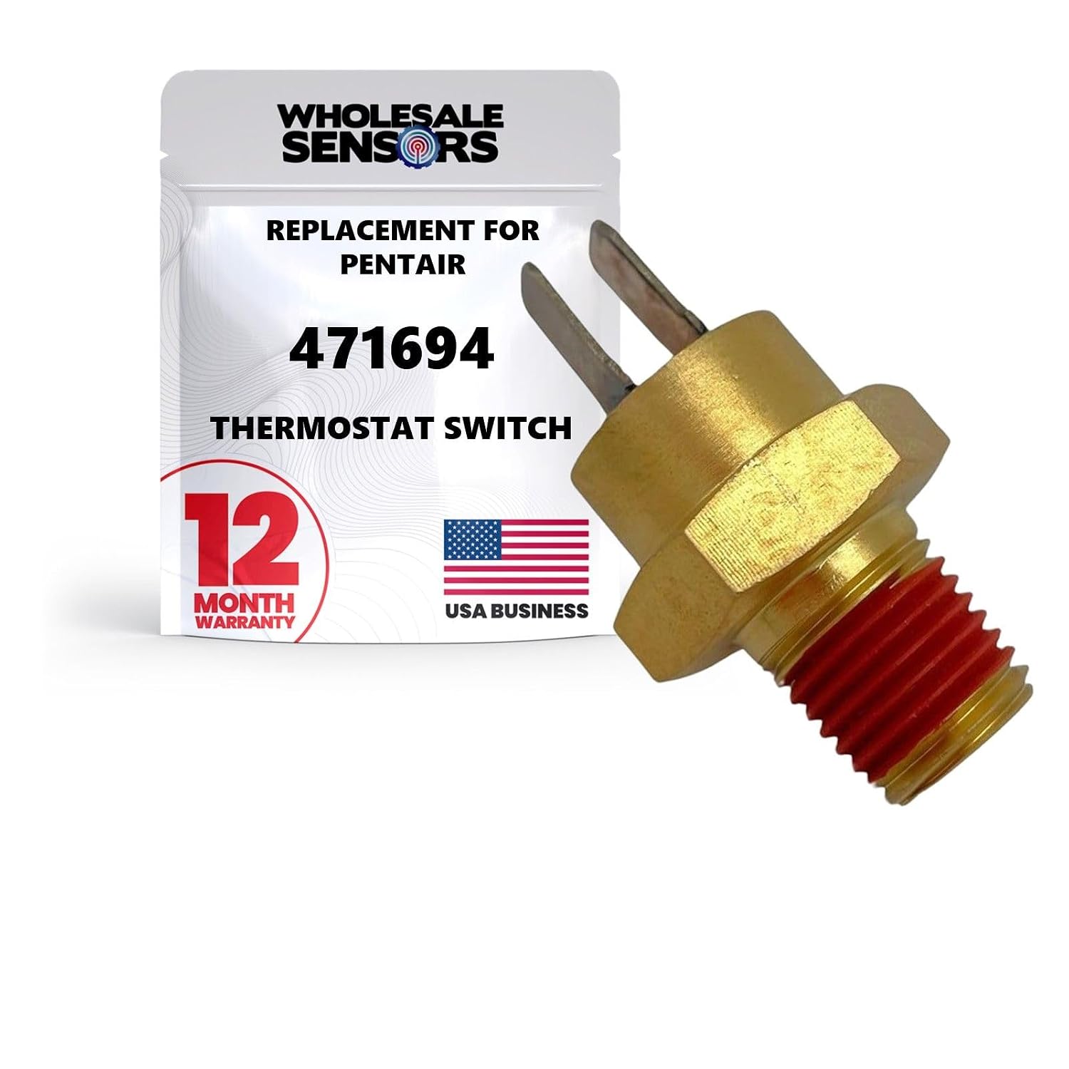 Replacement for Pentair 471694- 150F Degree Hi-Limit Thermostat Switch