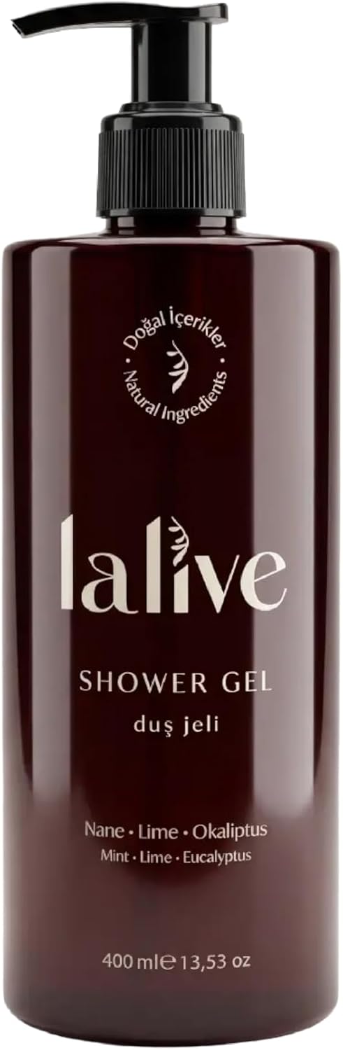 Doğal Duş Jeli – Lime & Nane & Okaliptüs 400 ml