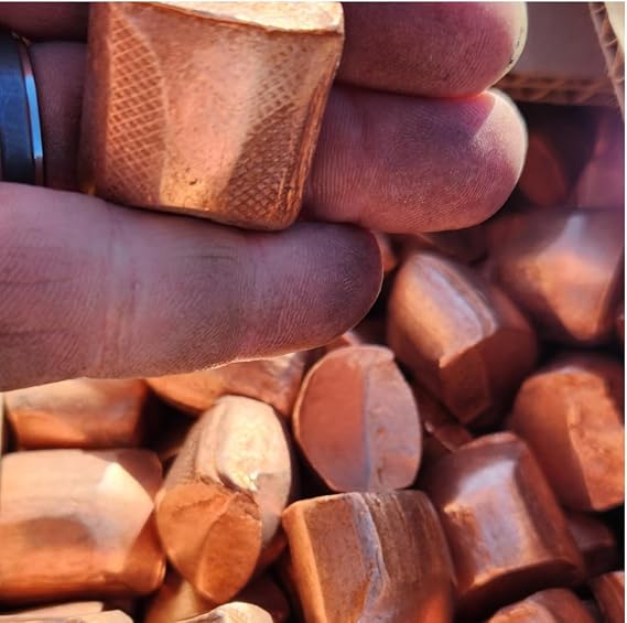 .999 Fine Copper Nuggets Pure Copper Shot 1 lb / 5 lb / 10 lb / 20 lb Options Investment Grade Copper Bullion Raw Copper for Melting, Casting, Collecting & Industrial Use (5 pounds)