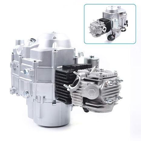 110CC Air Cooled Engine,4 Stroke Engine Motor Auto Transmission,Single Cylinder 2 Valve Engine with CDI Systems for China Made 50CC & 70CC & 90CC & 110CC ATVs & Go Karts,Etc