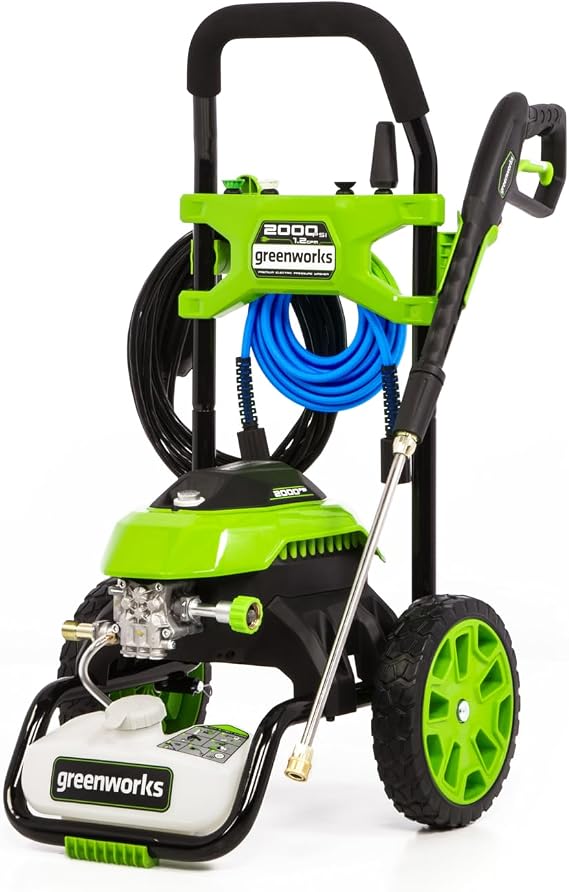 Greenworks 2000 PSI (1.2 GPM) Electric Pressure Washer