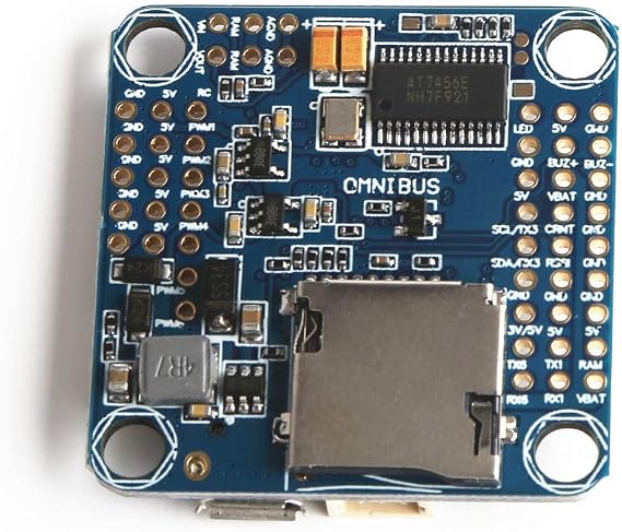 Replacement Part For Betaflight F4 V3 Flight Controller Board Built-in Barometer OSD TF Slot For FPV Quadcopter - (Color: Inav Firmware)