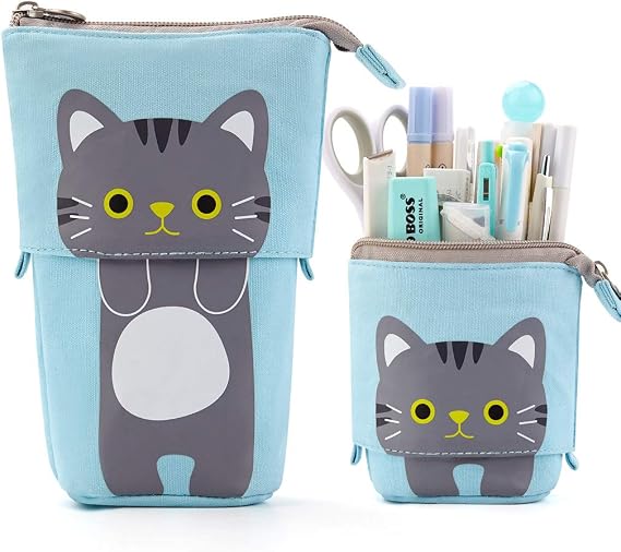 EASTHILL Big Capacity Pencil Pen Case Pouch Box Organizer Large Storage for Bullet Journal