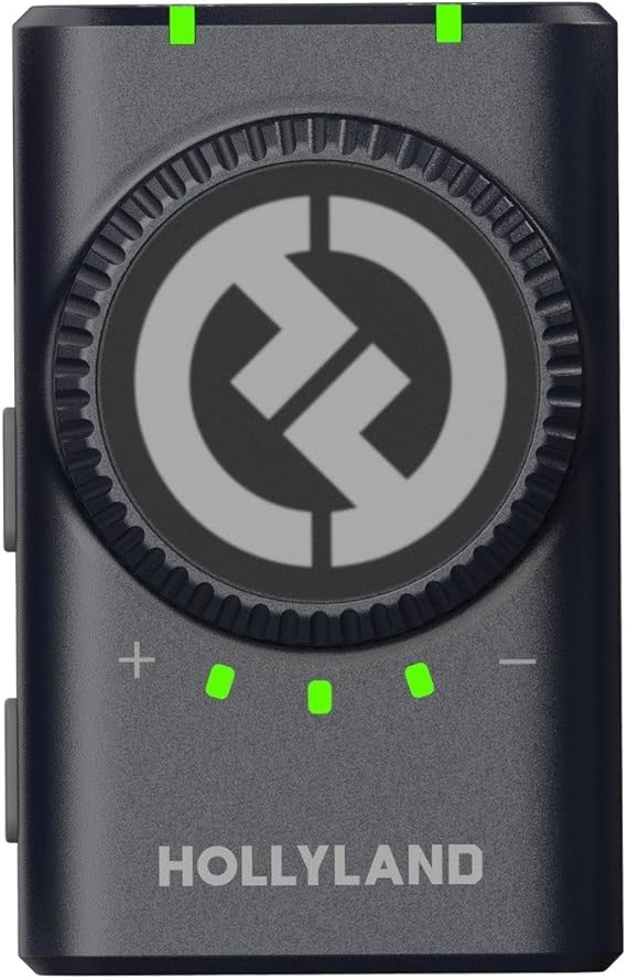 Hollyland LARK M2 Wireless Camera Version Microphone Receiver, Shine Charco