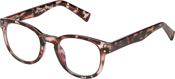 SAV Select-A-Vision VK Couture Fashion Blue Light Eyewear, EVKB04-000-248, Brown Tort