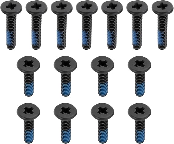 1 Set Laptop Bottom Base Cover Screw Compatible with ASUS ROG Zephyrus M15 GU502 GU502LV GU502LWS