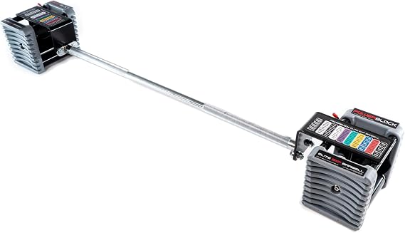 PowerBlock Elite EXP Straight Bar, Compatible with Elite EXP