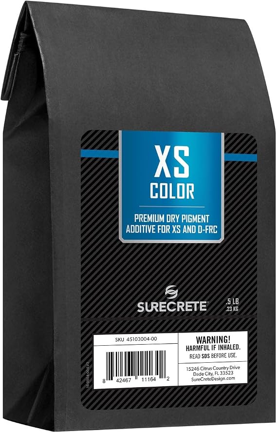 Surecrete XS Color Pack | Birch | .5 lb | Pre-measured and Pre-blended Concrete Color Pigment Powder for Xtreme Series Precast