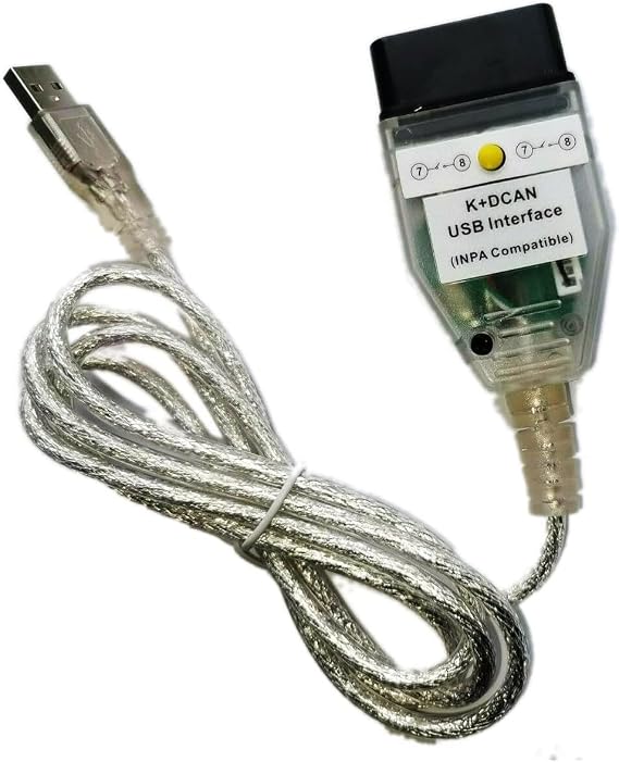 BMW inpa obd2 Cable k dcan k+ dcan Cable kcan dcan Adapter dcan k+ ediabas Cable BMW (Button)