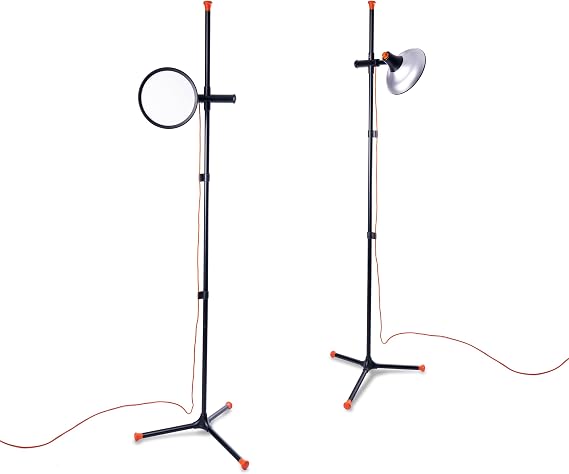 Daylight Artist Studio Lamp 2-6,000 Lux LED with 95+ CRI, 24cm Wide Shade