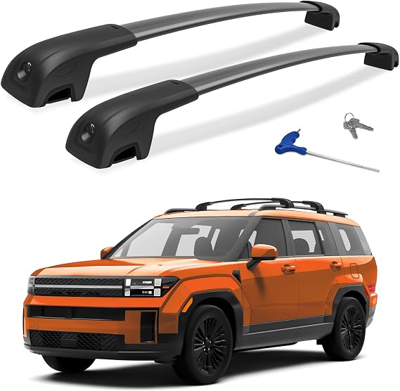 Roof Rack Cross Bars Compatible with 2024-2026 Hyundai Santa Fe