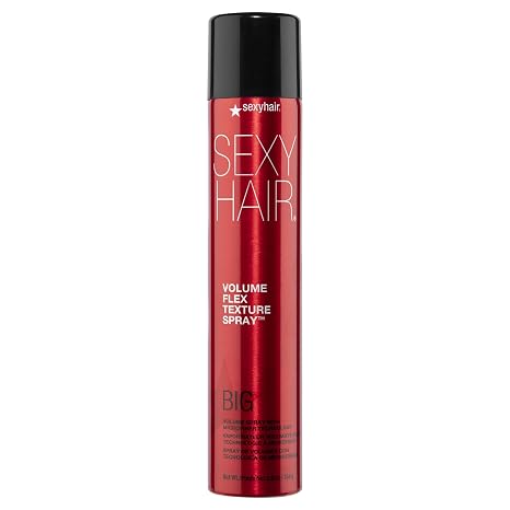 SexyHair Big Volume Flex Texture Spray with Microfiber Technology | Builds Flexible Fullness | Provides Volume Up to 2x