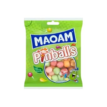 Chewy Candy | Maoam | Pinballs | Total Weight 8.11 ounce