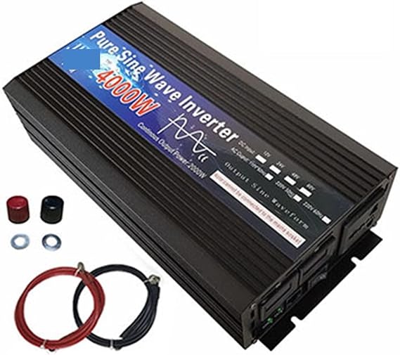 Pure Sine Wave Power Inverter, Sine Wave Inverter, Pure Sine Wave Inverter, 12V, 24V, 220, 3000W, 4000W, Power Car Inverter, 24V, 220, Micro Inversor Voltage, Solar Energy Converter, DIY, Earthquake,