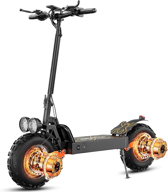 Electric Scooter for Adults, 1500/3000W Motors, 28/35Mph, 55/70 Miles, 11" All-Terrain Off Road Electric Scooter with 48V 20/30Ah Battery, NFC Unlock, Foldable Fast E-Scooter for Commuting