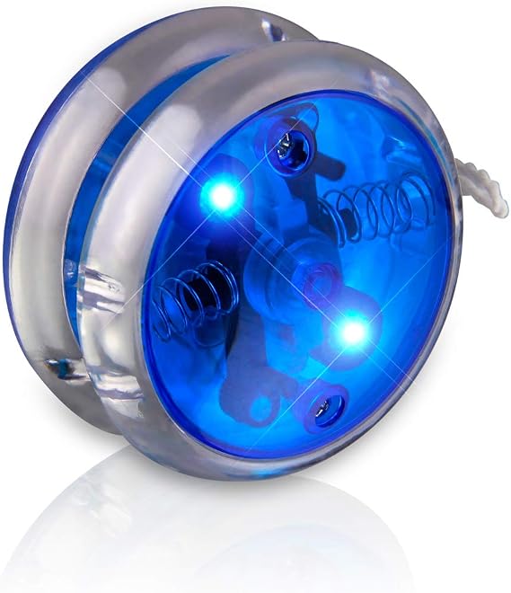 FlashingBlinkyLights Blue Light Up LED Yo Yo