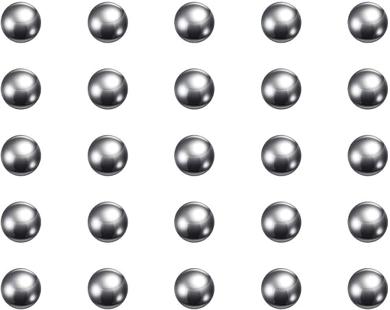 Toolparts And Accessories 120pcs Precision Balls 1/8" Diameter 316L Stainless Steel For Bearings (#CN#130824-04560)