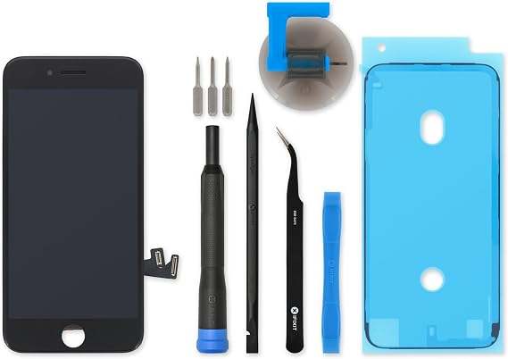 iFixit Screen Compatible with iPhone 7 - Repair Kit - Black