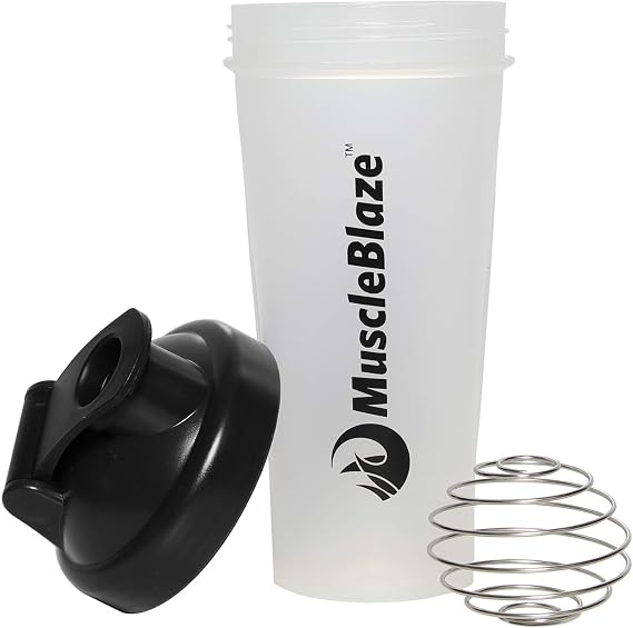MuscleBlaze Protein Shaker - 650 ml (Color May Vary)
