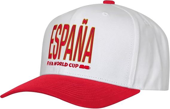 FIFA World Cup 2026 Men's Official 2-Tone Country Wordmark Logo Adjustable Snapback Hat Cap One Size