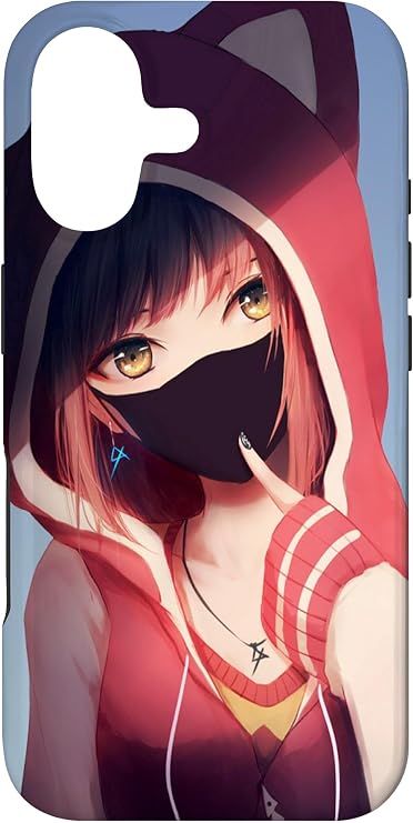 Anime Girl Japanese Aesthetic Anime Otaku Gift Case for iPhone 17