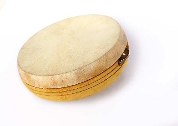 De Kulture WorksTM Kanjira Hand Percussion Kanjeera Musical Instrument